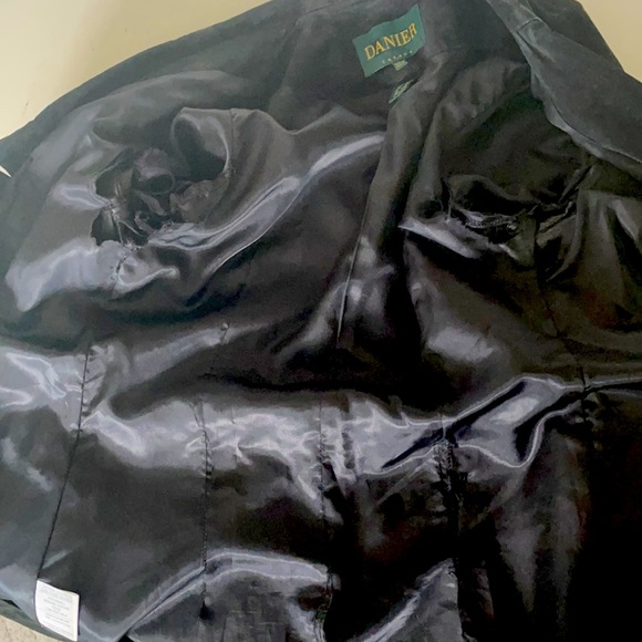 Vintage Blazer Danier Suede Leather Jacket - Picture 4 of 4